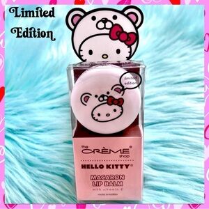 CRÉME SHOP X SANRIO Limited Edition Hello Kitty Macaron Lip Balm White Chocolate